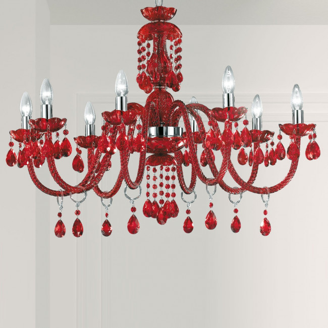 Люстра Masiero Milord 8 VV Red/ ORG/12/RD Люстра Masiero Milord 8 VV Red/ ORG/12/RD
