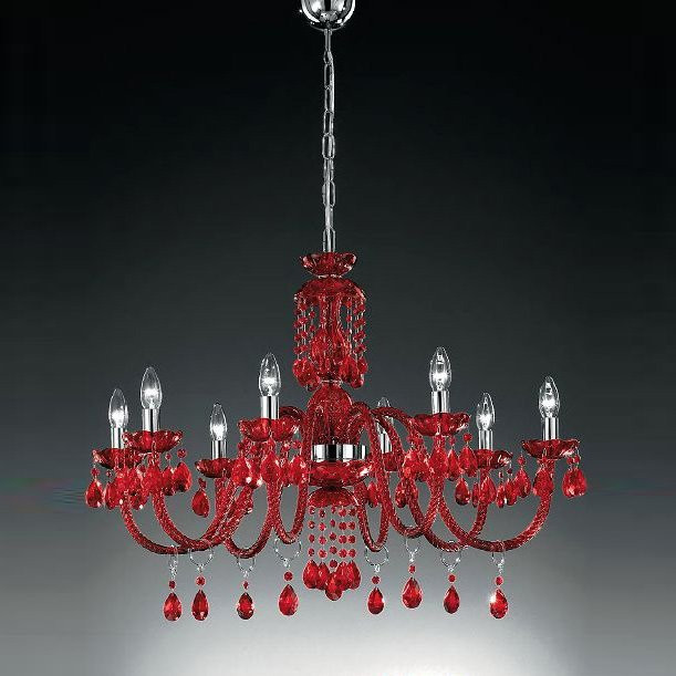 Люстра Masiero Milord 8 VV Red/ ORG/12/RD Люстра Masiero Milord 8 VV Red/ ORG/12/RD