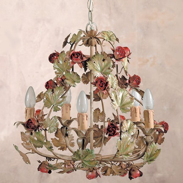 Люстра Passeri International Rose L 5920/5 Dec. 05 Люстра Passeri International Rose L 5920/5 Dec. 05