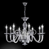 Люстра Renzo Del Ventisette Contemporary L 14294/8 DEC. CROMO Люстра Renzo Del Ventisette Contemporary L 14294/8 DEC. CROMO