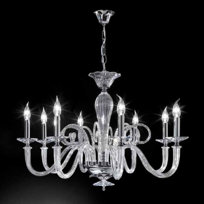 Люстра Renzo Del Ventisette Contemporary L 14294/8 DEC. CROMO Люстра Renzo Del Ventisette Contemporary L 14294/8 DEC. CROMO