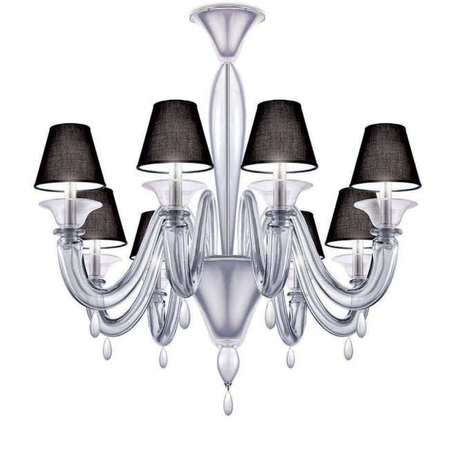 Потолочная люстра La Murrina Style S/8 black Потолочная люстра La Murrina Style S/8 black