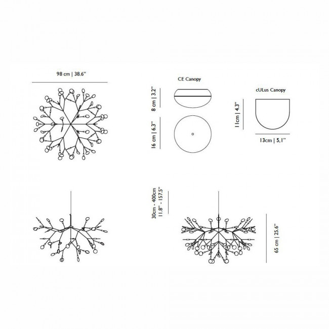 Подвесной светильник MOOOI Heracleum II 8718282296210 Подвесной светильник MOOOI Heracleum II 8718282296210