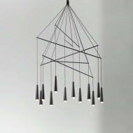 Подвесной светильник Morosini Mikado MIKADO LA12 glass-S 0572LA07SAL3 Подвесной светильник Morosini Mikado MIKADO LA12 glass-S 0572LA07SAL3