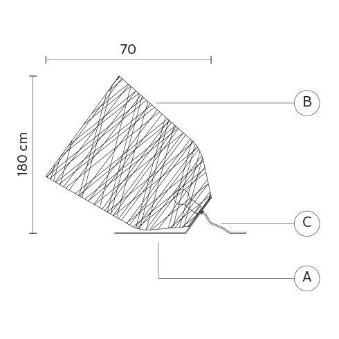 Торшер Karman Black out HP101 3B INT Торшер Karman Black out HP101 3B INT