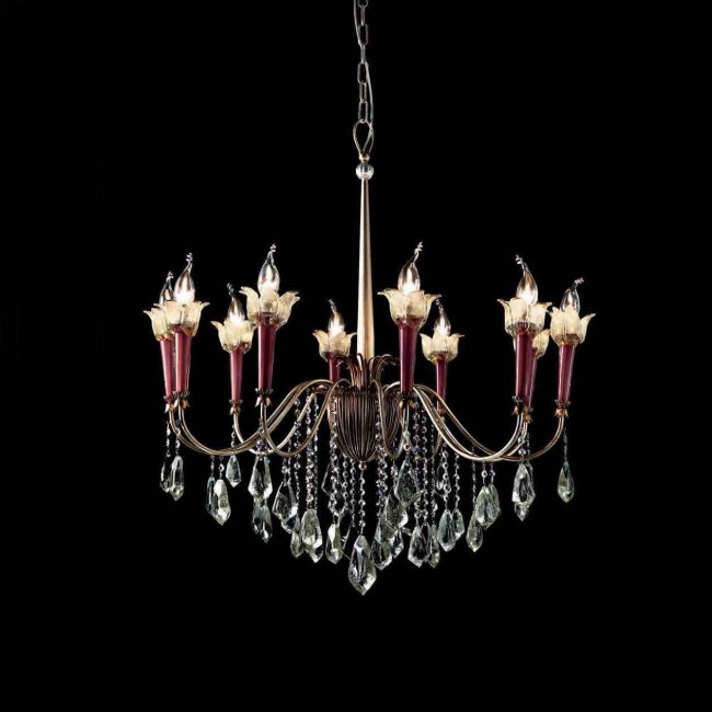 Люстра StilLux Lumen 3501/10-PO-T