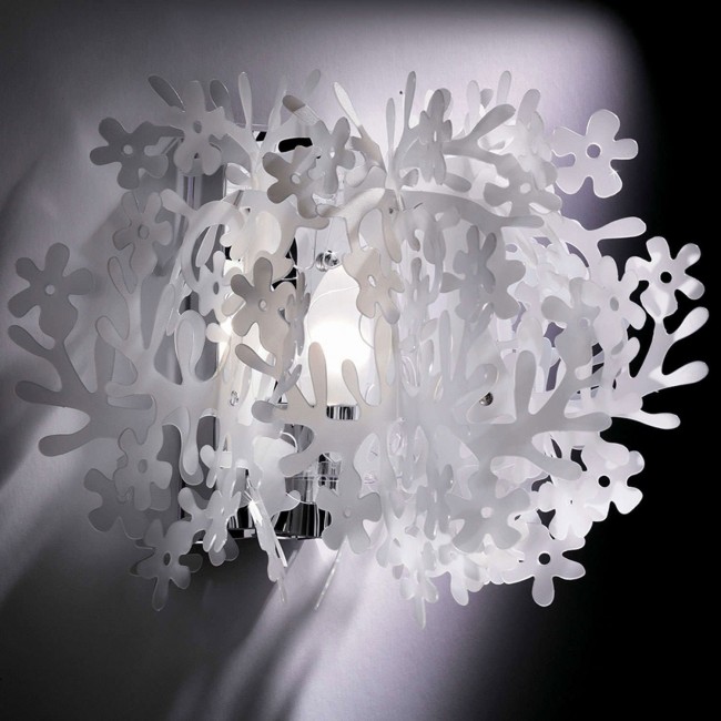 Настенный светильник Slamp Fiorella WALL WHITE FIO14APP0001W_000 Настенный светильник Slamp Fiorella WALL WHITE FIO14APP0001W_000