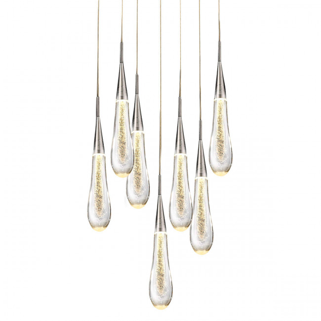 Подвесной светильник DeLight Collection Pour MD-023B-7 chrome Подвесной светильник DeLight Collection Pour MD-023B-7 chrome