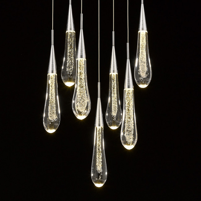 Подвесной светильник DeLight Collection Pour MD-023B-7 chrome Подвесной светильник DeLight Collection Pour MD-023B-7 chrome