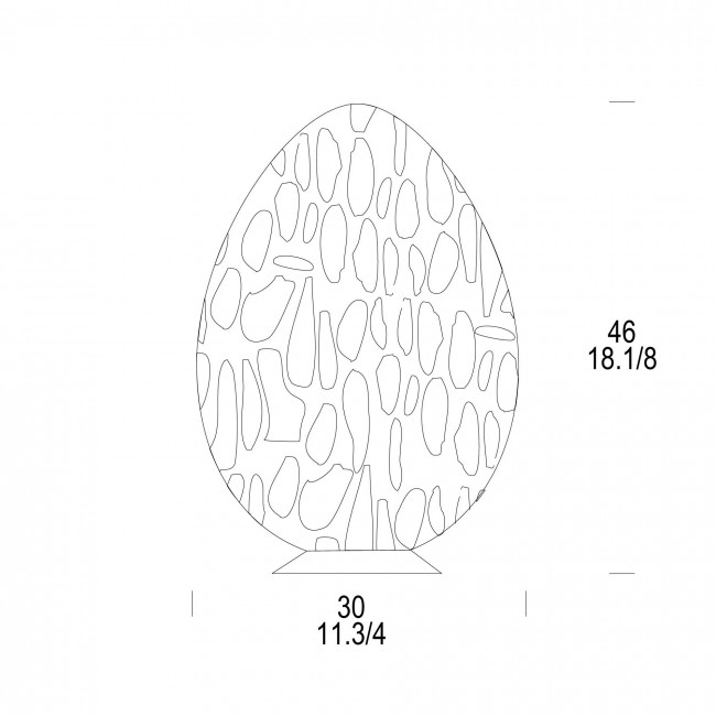 Настольная лампа Leucos UOVO 46 0000273