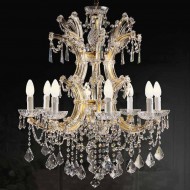 Люстра Beby Group Novecento 765/8 Light gold CUT CRYSTAL
