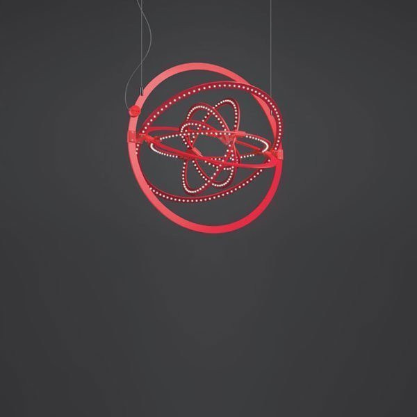 Подвесной светильник Artemide Copernico Red 1608040A Подвесной светильник Artemide Copernico Red 1608040A