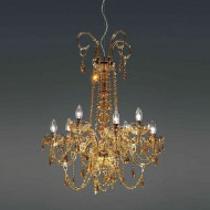 Люстра Italamp 262/4+4 Amber / O / Sw Light Topaz