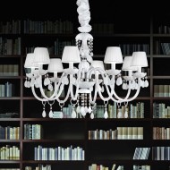 Люстра Masiero Milord 8 VV White / ORG/12/WH