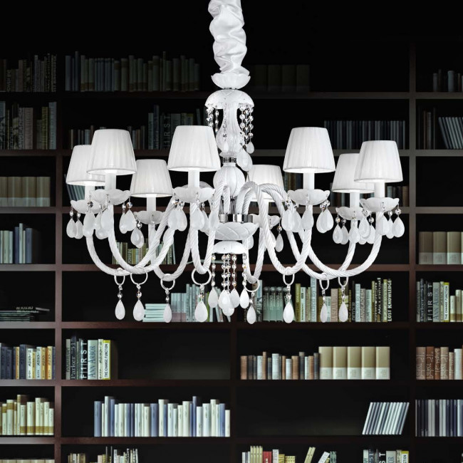 Люстра Masiero Milord 8 VV White / ORG/12/WH Люстра Masiero Milord 8 VV White / ORG/12/WH