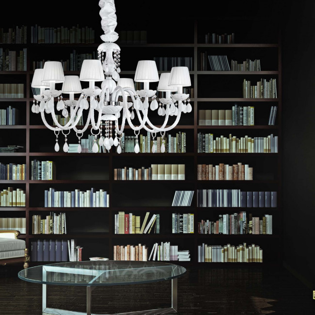 Люстра Masiero Milord 8 VV White / ORG/12/WH Люстра Masiero Milord 8 VV White / ORG/12/WH