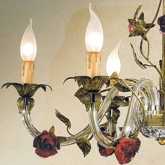 Люстра Passeri International Rose L 6615/6 Dec. 039 Люстра Passeri International Rose L 6615/6 Dec. 039