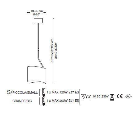 Подвесной светильник La Murrina Galaxy S GRANDE DD-3S
