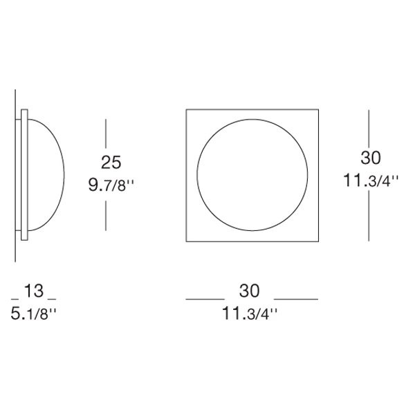 Настенно-потолочный светильник Leucos GIO 30 P-PL 0002404 Настенно-потолочный светильник Leucos GIO 30 P-PL 0002404
