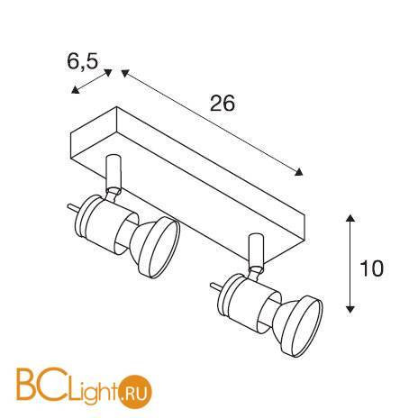 Настенно-потолочный светильник SLV Asto 147442 Настенно-потолочный светильник SLV Asto 147442