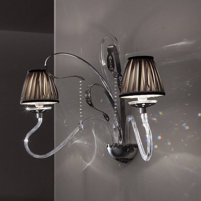 Бра Masca Liberty 1875/A2 Argento moka Бра Masca Liberty 1875/A2 Argento moka