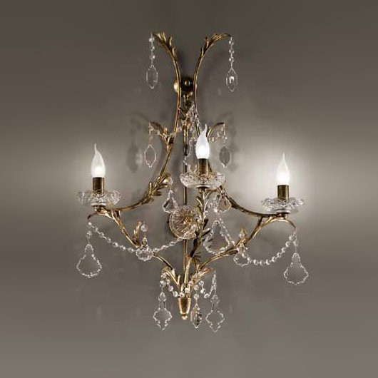 Бра MM Lampadari Settecento 6469/A3 V2109 Бра MM Lampadari Settecento 6469/A3 V2109