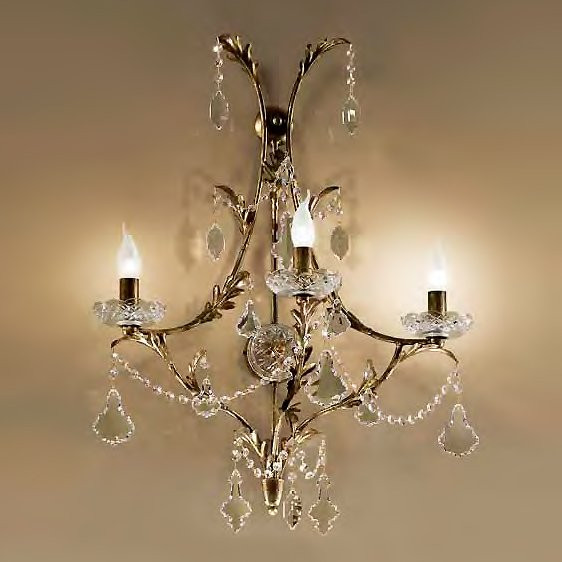 Бра MM Lampadari Settecento 6469/A3 V2109 Бра MM Lampadari Settecento 6469/A3 V2109