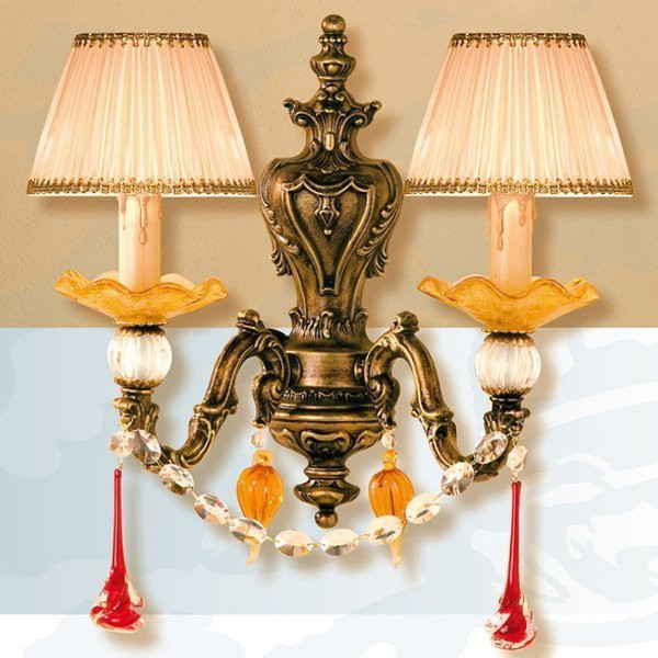 Бра Passeri International Ottone A 7485/2 Dec. 076 Бра Passeri International Ottone A 7485/2 Dec. 076