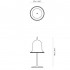 Настольная лампа MOOOI Lolita TABLE LAMP MOLLOT----WA