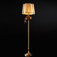 Торшер Euroluce Teseo PT1 gold Amber Торшер Euroluce Teseo PT1 gold Amber