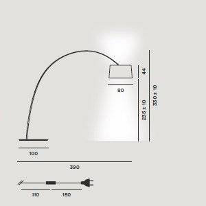 Торшер Foscarini Twice as Twiggy 275013 67