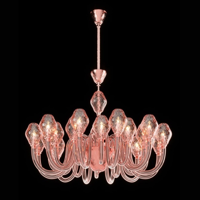 Люстра Beby Group Peonia 7701B01 Fuchsia Venice Люстра Beby Group Peonia 7701B01 Fuchsia Venice