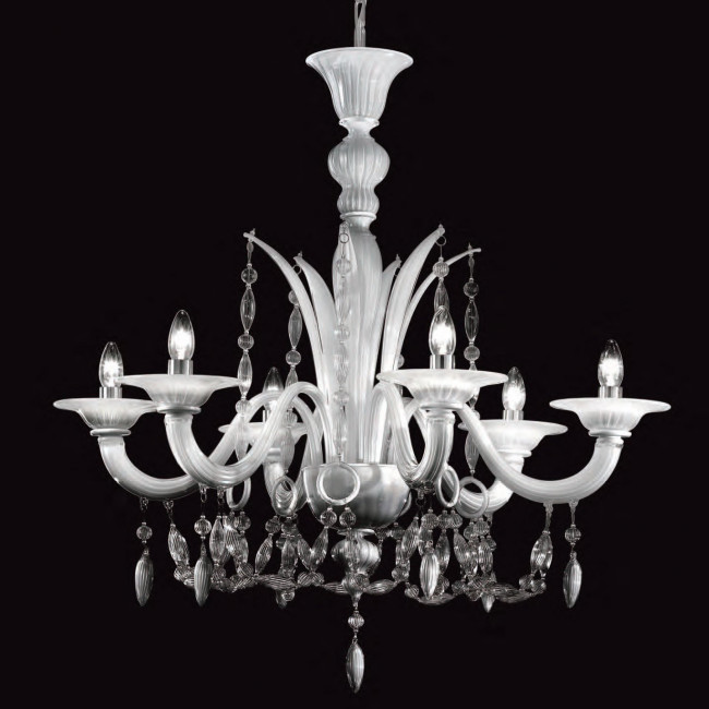 Люстра De Majo 6009 K6 060090K06 white Люстра De Majo 6009 K6 060090K06 white