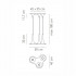 Подвесной светильник Axo Light Nafir SP NAFIR 3 SPNAFIR3BRBCGU1 Подвесной светильник Axo Light Nafir SP NAFIR 3 SPNAFIR3BRBCGU1