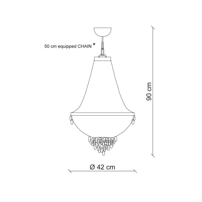 Подвесной светильник Baga Eva 7609 Подвесной светильник Baga Eva 7609