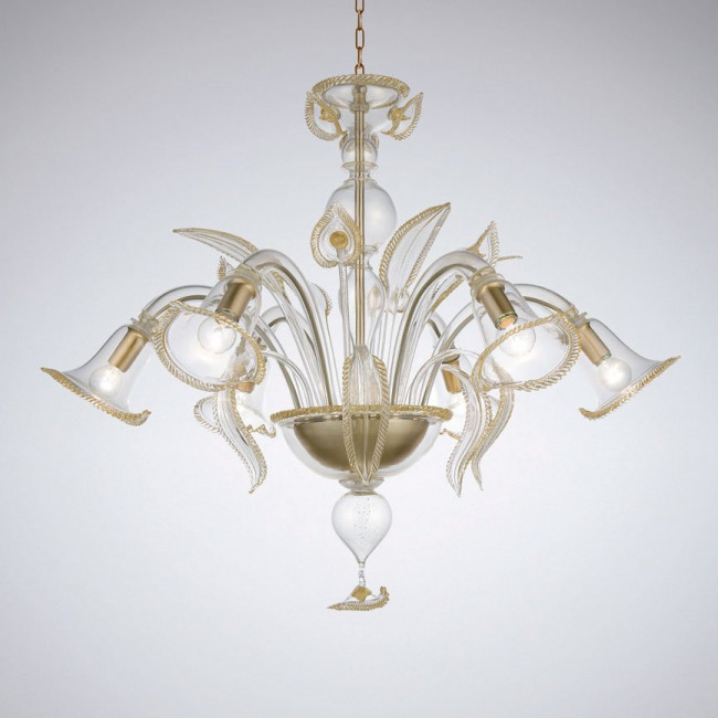 Люстра La Murrina Albinoni S/6 AO-2S Люстра La Murrina Albinoni S/6 AO-2S