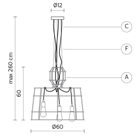 Подвесной светильник Karman Sisma SE112 1T INT Подвесной светильник Karman Sisma SE112 1T INT