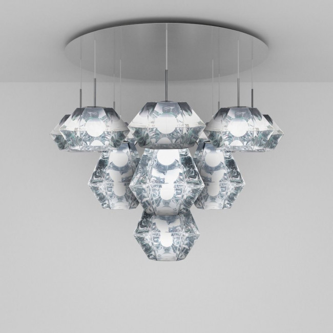 Подвесной светильник Tom Dixon Cut CTMS01CH-PEUM1
