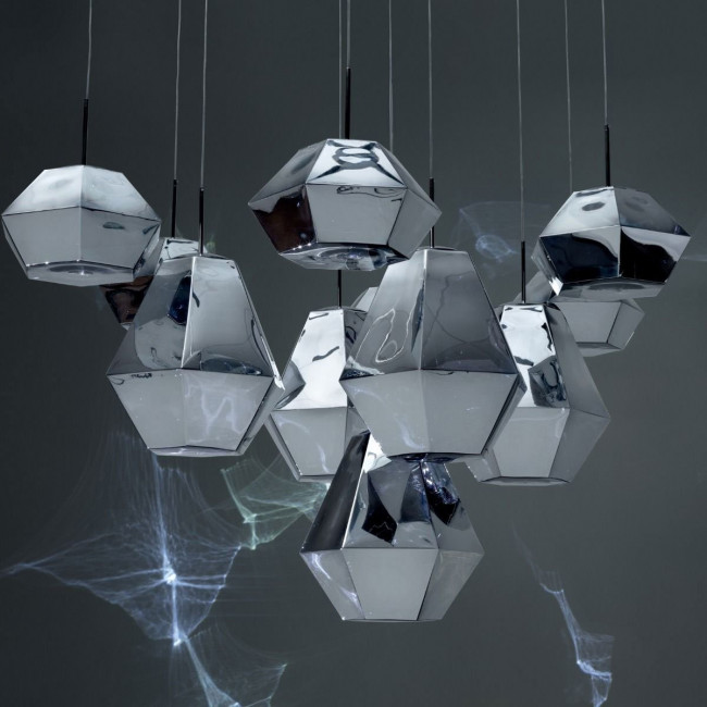 Подвесной светильник Tom Dixon Cut CTMS01CH-PEUM1