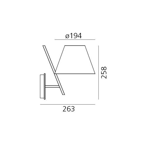 Бра Artemide La Petite 1752020A Бра Artemide La Petite 1752020A