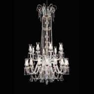 Люстра Beby Group Crystal 7100/16+8 Chrome CUT CRYSTAL Люстра Beby Group Crystal 7100/16+8 Chrome CUT CRYSTAL