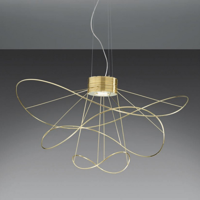 Подвесной светильник Axo Light Hoops SP HOOPS 3 SPHOOPS3ORORLED Подвесной светильник Axo Light Hoops SP HOOPS 3 SPHOOPS3ORORLED