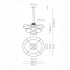 Подвесной светильник Axo Light Hoops SP HOOPS 3 SPHOOPS3ORORLED Подвесной светильник Axo Light Hoops SP HOOPS 3 SPHOOPS3ORORLED