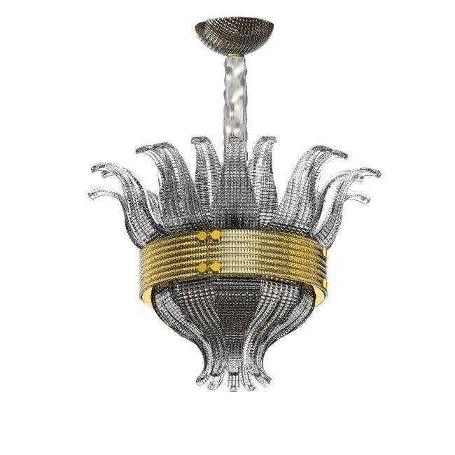 Подвесной светильник Beby Group Milano Deco 8030B01 Light gold Smoked Glass Подвесной светильник Beby Group Milano Deco 8030B01 Light gold Smoked Glass