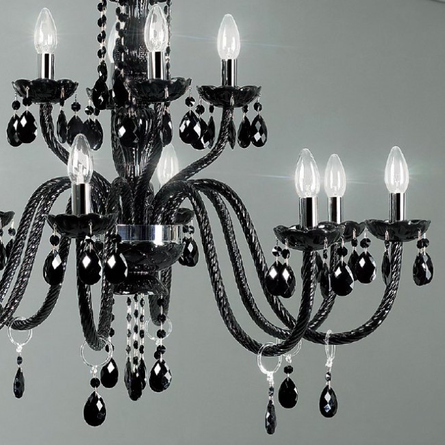 Люстра Masiero Milord 8+4 VV Black / ORG/12/BK Люстра Masiero Milord 8+4 VV Black / ORG/12/BK
