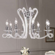 Люстра Renzo Del Ventisette Contemporary L 14305/8 DEC. CROMO SW Люстра Renzo Del Ventisette Contemporary L 14305/8 DEC. CROMO SW