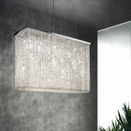 Подвесной светильник Masiero Cubo S/LONG/R G04 TR CUT CRYSTAL Подвесной светильник Masiero Cubo S/LONG/R G04 TR CUT CRYSTAL