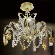 Потолочная люстра Renzo Del Ventisette "Sinuosa" PL 13850/4 tonda DEC. 062 Потолочная люстра Renzo Del Ventisette "Sinuosa" PL 13850/4 tonda DEC. 062