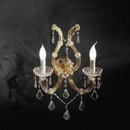 Бра Beby Group Novecento 785/2A Light gold CUT CRYSTAL