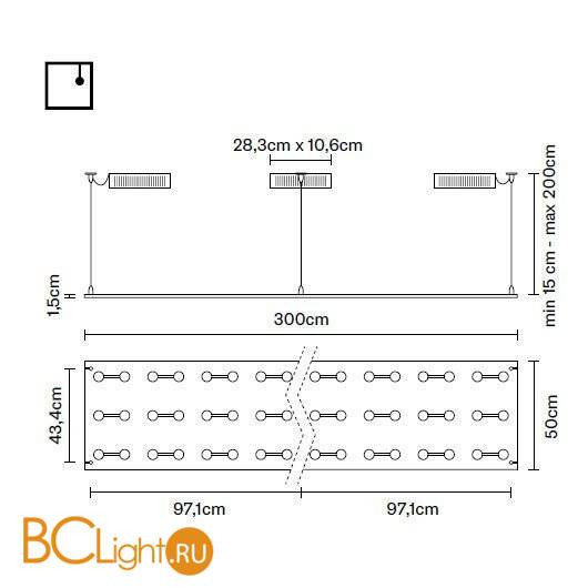 Подвесной светильник Fabbian Sospesa D42 A25 00 Подвесной светильник Fabbian Sospesa D42 A25 00